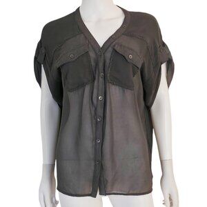 Cecice Button Down Blouse